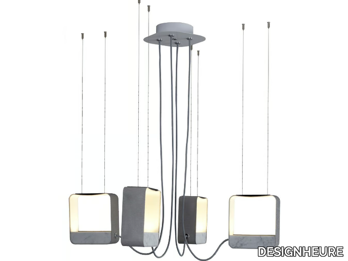 EAU DE LUMIÈRE 4 PETIT - LED pendant lamp _ DESIGNHEURE