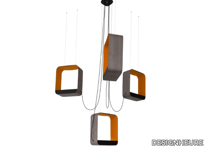 EAU DE LUMIÈRE 4 GRAND - LED adjustable pendant lamp _ DESIGNHEURE