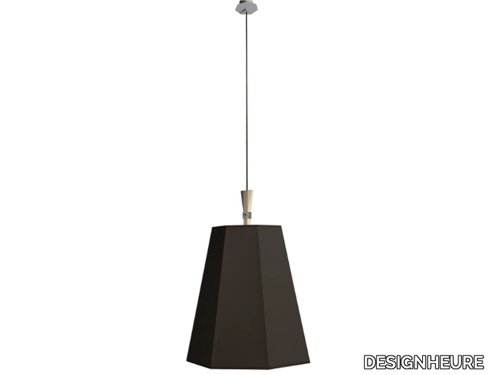 LUXIOLE XXL - Fabric pendant lamp _ DESIGNHEURE