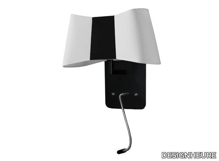 COUTURE PETIT - Steel reading lamp with swing arm _ DESIGNHEURE