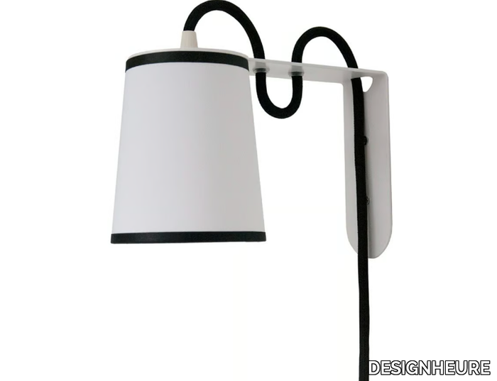 LIGHTBOOK GRAND - LED metal wall lamp with fixed arm _ DESIGNHEURE