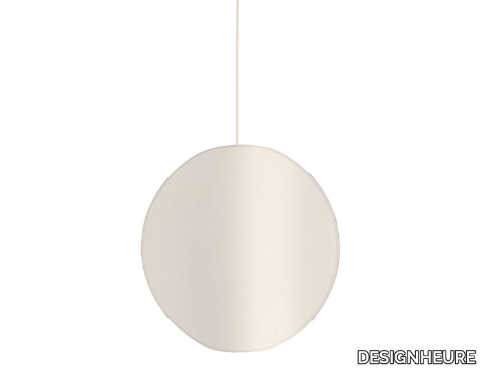 MOON GRAND - LED fabric pendant lamp _ DESIGNHEURE