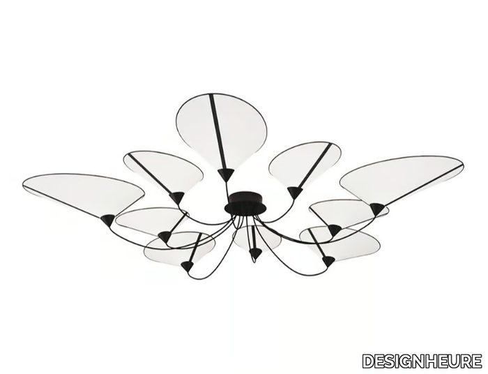 SHIELD 10 GRAND - LED fabric ceiling lamp _ DESIGNHEURE