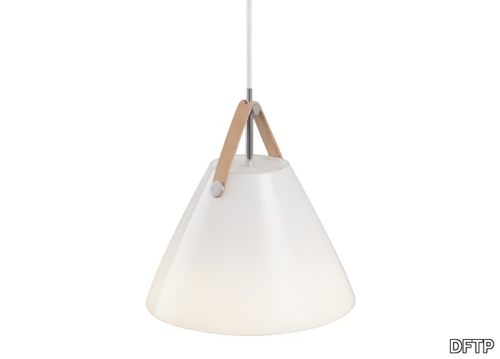 STRAP - Dimmable opal glass pendant lamp _ DFTP