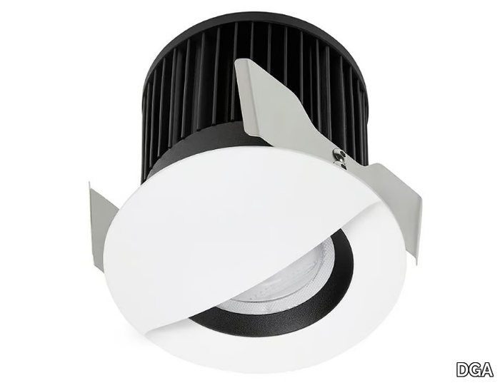 QUANTUM WALL WASHER - Recessed LED aluminium spotlight _ DGA