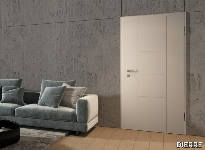 NEXT ELETTRA - Flush-fitting steel safety door with concealed hinges _ DIERRE