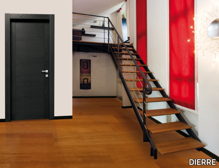 GLAMOUR - Hinged solid wood door _ DIERRE