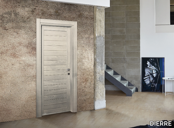 QUADRA - Hinged solid wood door _ DIERRE