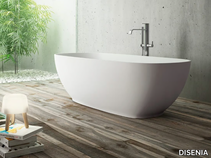 OVAL - Freestanding oval Aquatek bathtub _ DISENIA