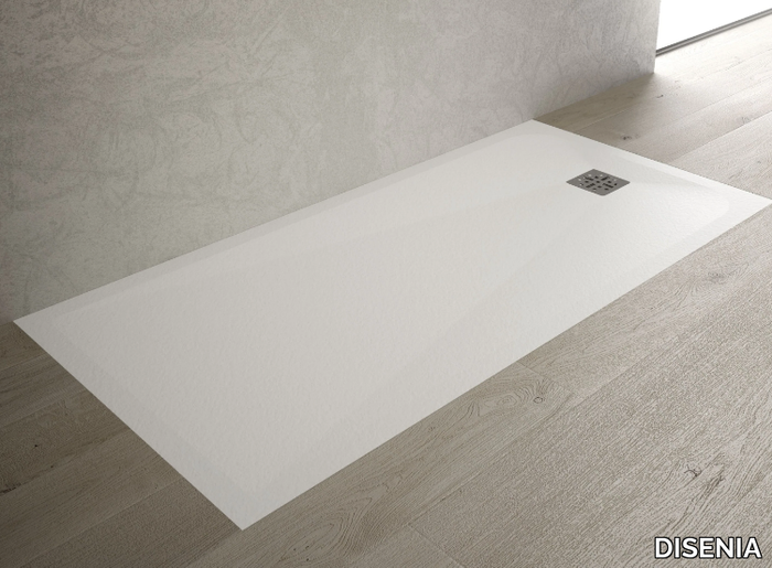 PIANO - Flush fitting built-in custom shower tray _ DISENIA