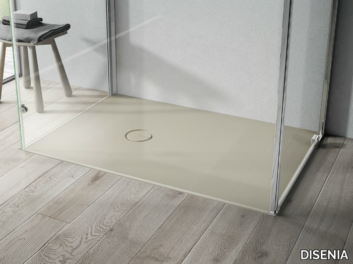 ONDA - Flush fitting rectangular Aquatek shower tray _ DISENIA