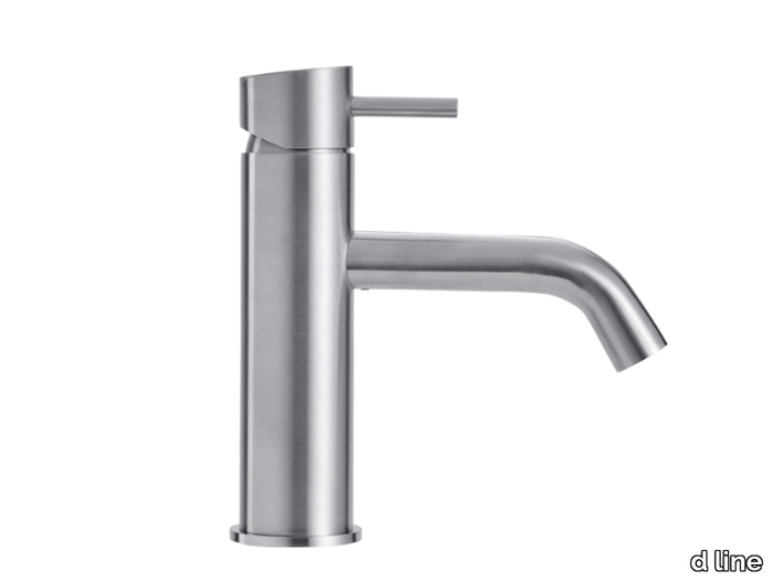 QTOO - Countertop stainless steel washbasin mixer _ d line