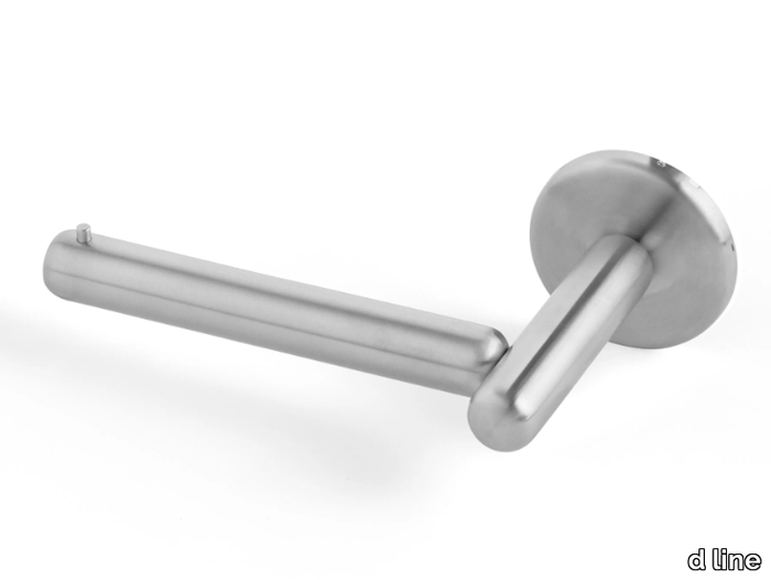 PEBBLE - Stainless steel toilet roll holder _ d line