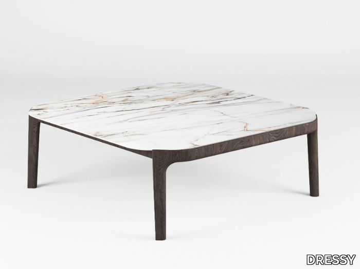 BERTIZ - Square ceramic coffee table _ DRESSY