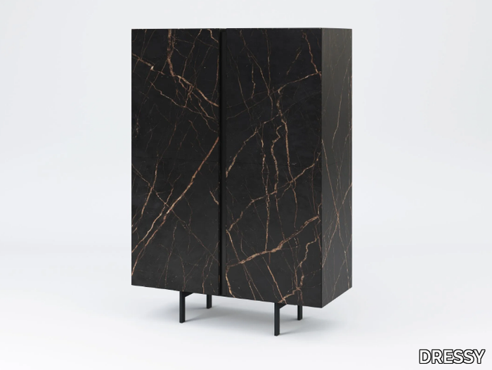 MILES - Ceramic highboard with doors _ DRESSY