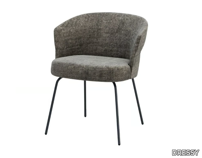 NUBO 4105-4106 - Upholstered fabric chair _ DRESSY