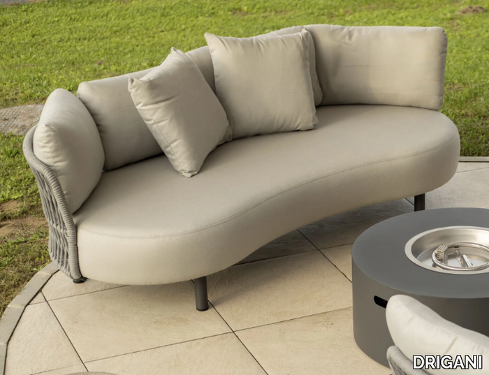 MOON - Curved 2 seater garden sofa _ DRIGANI