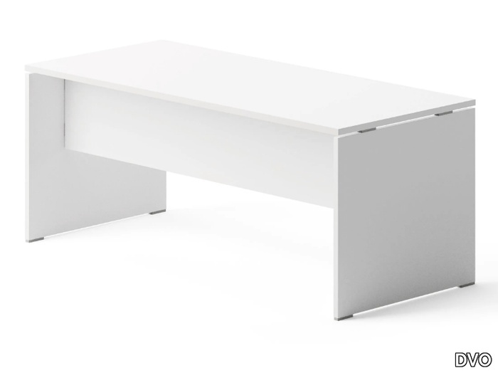 TREKO - Sectional rectangular melamine office desk _ DVO