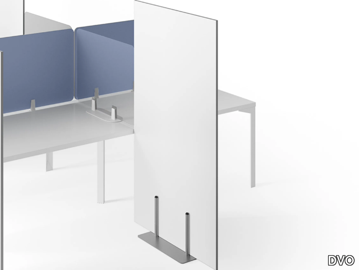 FRONTAL PANELS&SCREENS - Melamine office screen / office whiteboard _ DVO