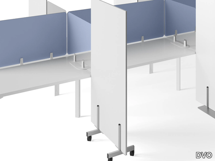 FRONTAL PANELS&SCREENS - Melamine office screen / office whiteboard _ DVO