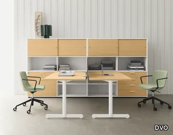 OSLO - Sectional melamine office workstation _ DVO