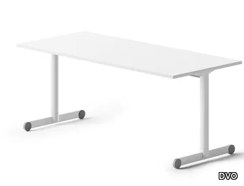 OSLO - Rectangular melamine office desk _ DVO