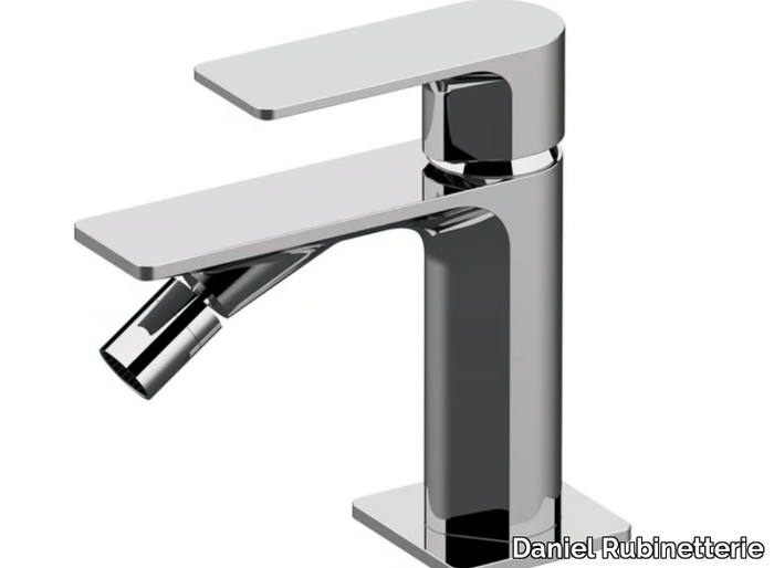 AMBITION AI604 - AI604BN - Countertop single handle bidet mixer _ Daniel Rubinetterie