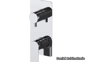 AMBITION AI612D2 - AI612D3 - Recessed shower mixer with diverter _ Daniel Rubinetterie