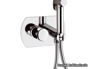 FUSION - Single handle brass shower mixer with hand shower _ Daniel Rubinetterie