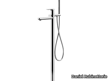 AMBITION AI678 - Floor standing bathtub mixer with hand shower _ Daniel Rubinetterie