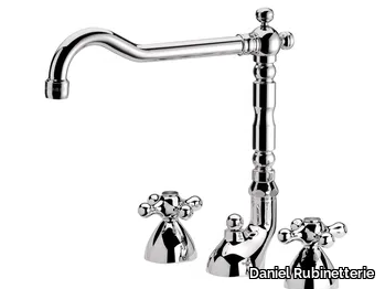 REVIVAL - 3 hole countertop washbasin tap _ Daniel Rubinetterie