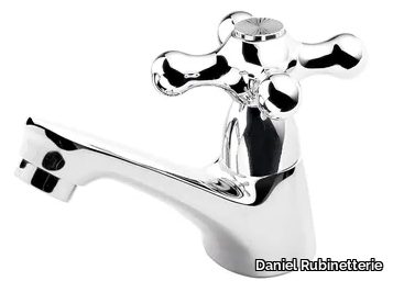 REVIVAL - Countertop 1 hole chromed brass washbasin tap _ Daniel Rubinetterie