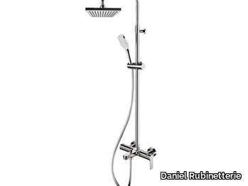 REFLEX RX636DA3CPSD20 - Wall-mounted multifunction shower panel with hand shower _ Daniel Rubinetterie