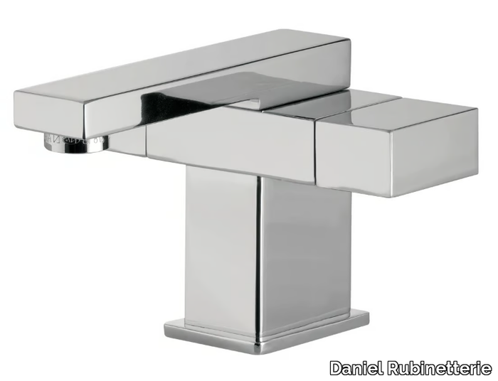 TWIN - Countertop 1 hole washbasin mixer _ Daniel Rubinetterie