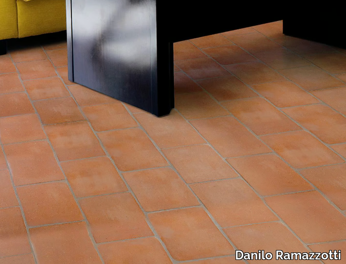 COTTO ZERO VENTILATO - Red - Quarry flooring _ Danilo Ramazzotti