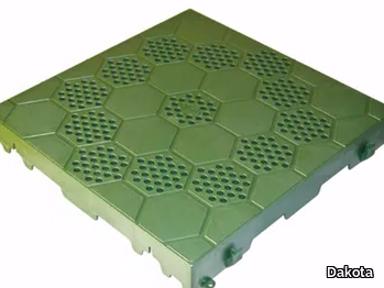 SEMI PERFORATED TILE - Semi-perforated tile for garden _ Dakota