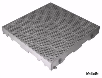 TOTALLY PERFORATED TILE - Perforated tile for garden _ Dakota