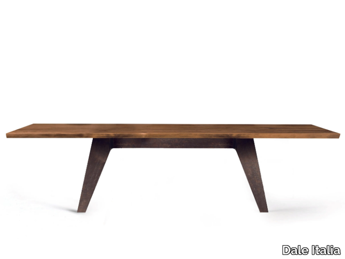 MISURA B-185 - Rectangular walnut table _ Dale Italia