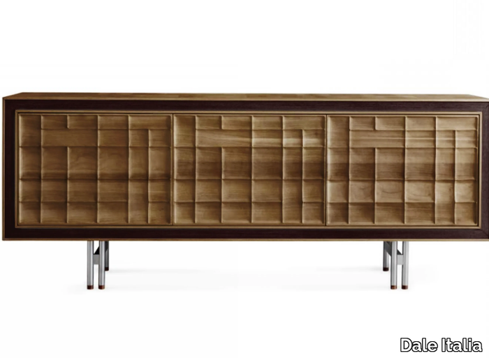QUADRA A-113 - Wooden sideboard with doors _ Dale Italia