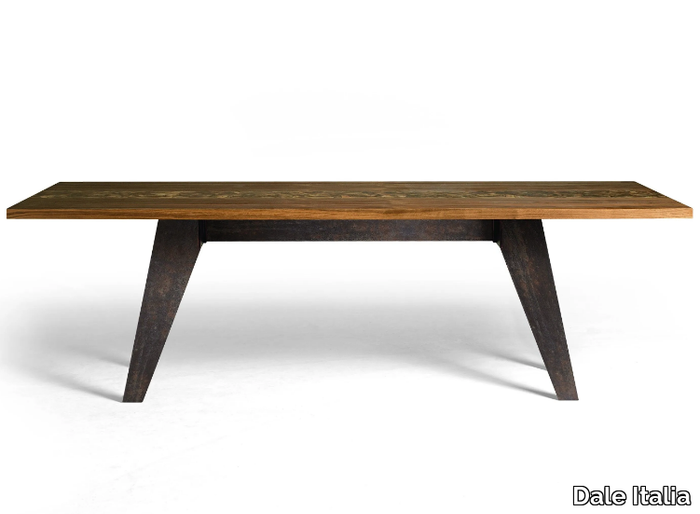 MISURA B-188 - Rectangular walnut table _ Dale Italia