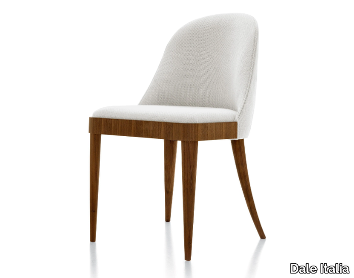 CORDIALE C-144 - Upholstered wooden chair _ Dale Italia