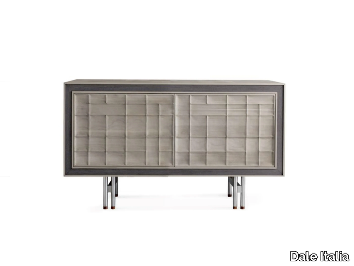 QUADRA A-607 - Wooden sideboard with doors _ Dale Italia