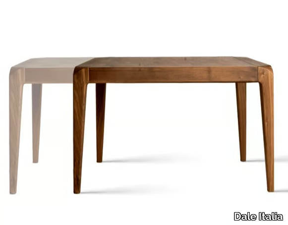 SENTIERO B-151 - Extending square solid wood dining table _ Dale Italia