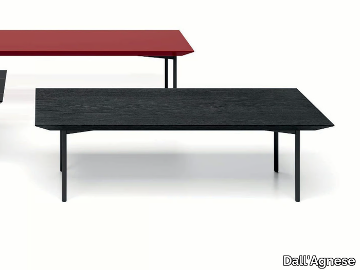 AZIMUT - Low wooden coffee table _ Dall'Agnese