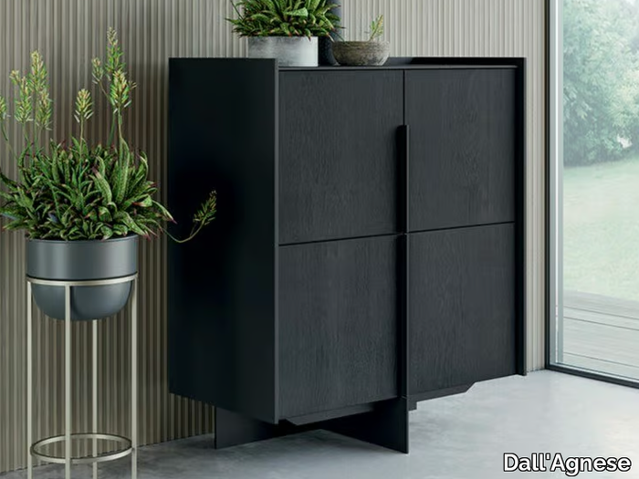 KATANA - Wooden highboard with doors _ Dall'Agnese