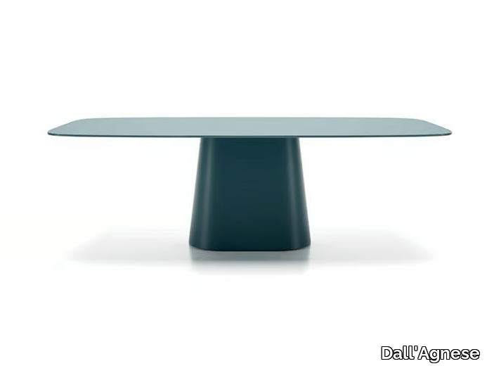 KONIKO - Rectangular porcelain stoneware table _ Dall'Agnese