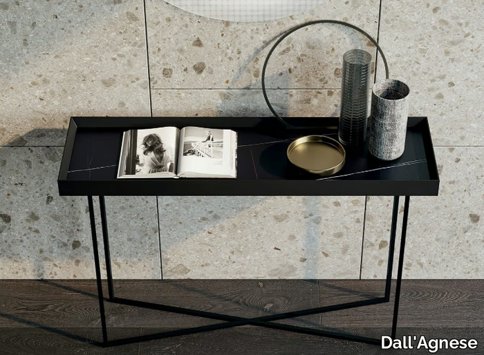 SLASH - Porcelain stoneware console table _ Dall'Agnese