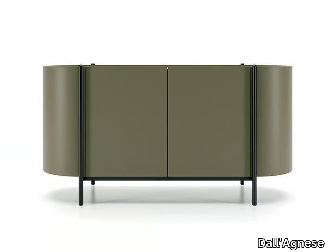 SUPERNOVA - Wooden sideboard with doors _ Dall'Agnese