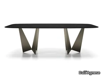 EIFFEL - Rectangular porcelain stoneware table _ Dall'Agnese