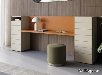 MODULA - Wooden console table / secretary desk _ Dall'Agnese